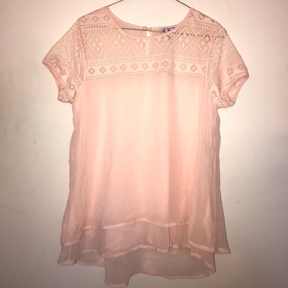 Light Pink Blouse (size S)